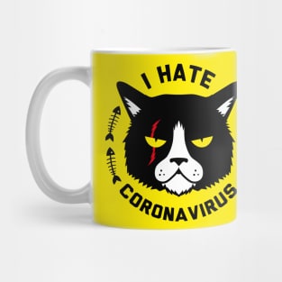 I Hate Everyone Cat Coronavirus Special Mug